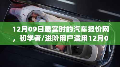 初学者进阶指南，12月09日最实时汽车报价网使用步骤详解