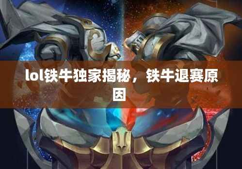 lol铁牛独家揭秘,铁牛退赛原因