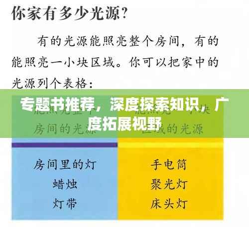 专题书推荐,深度探索知识,广度拓展视野
